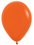 Шар (12''/30 см), Оранжевый, пастель