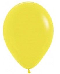 Шар (12''/30 см), Желтый, пастель