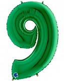 Цифра 9 Зеленый