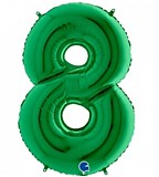 Цифра 8 Зеленый