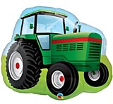 Трактор зелёный