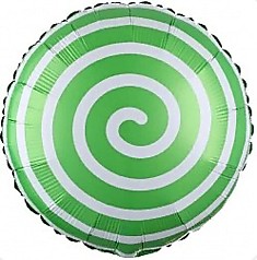 Леденец, Спираль (зеленый)