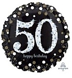 Круг Цифра 50, Сверкающий день рождения