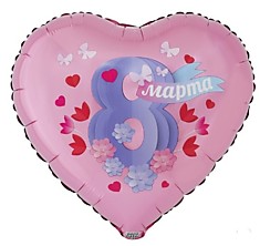 8 Марта Аппликация