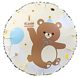 Мишка с кексиком кремовый Мишка с кексиком кремовый