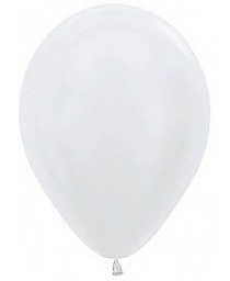 Шар (12''/30 см), Белый, пастель