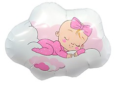 Малышка в облаках