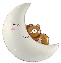 Мишка на полумесяце
