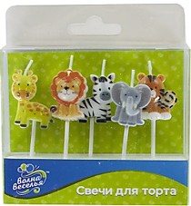 Свечи Животные джунглей