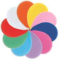 Шар (12''/30 см), Ассорти, пастель