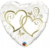 Сердца переплетённые (золото)