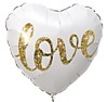 Love (Глиттер золото)
