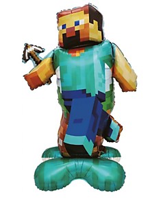 Фигура на подставке Пиксельный герой.