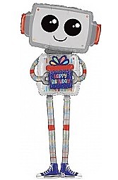 Робот с подарком (Happy Birthday)