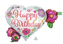 HB Цветы на сердце