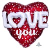Джамбо ILY Буквы 3D сердце голография