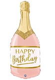 Бутылка шампанского Happy Birthday