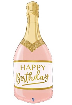 Бутылка шампанского Happy Birthday