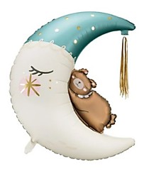Мишка на луне