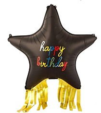 HB Звезда чёрная, бахрома золото