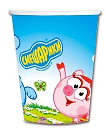 Стаканчики Смешарики