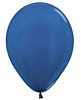 Шар (12''/30 см) Синий, металлик