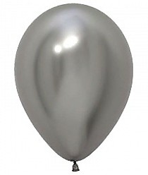 Шар (12''/30 см), Хром, Серебро