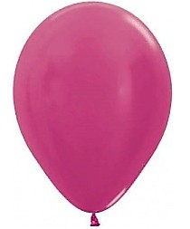 Шар (12''/30 см) Фуше, металлик