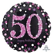 Круг Цифра 50, Сверкающий день рождения